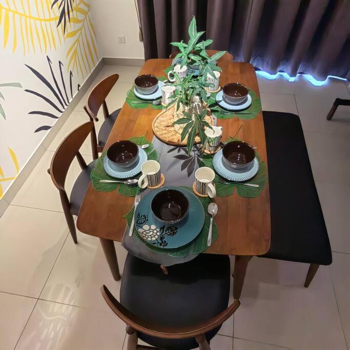 Alocasia Geniehome 3Br Free Wifi @ Utropolis Shah Alam Dış mekan fotoğraf
